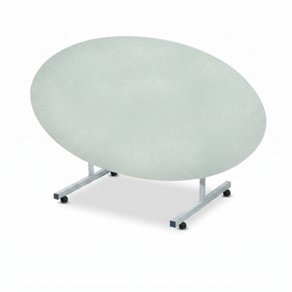 Tilt Top Oval Dining Table