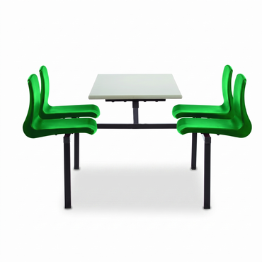 Four Seater Canteen Table & Chairs