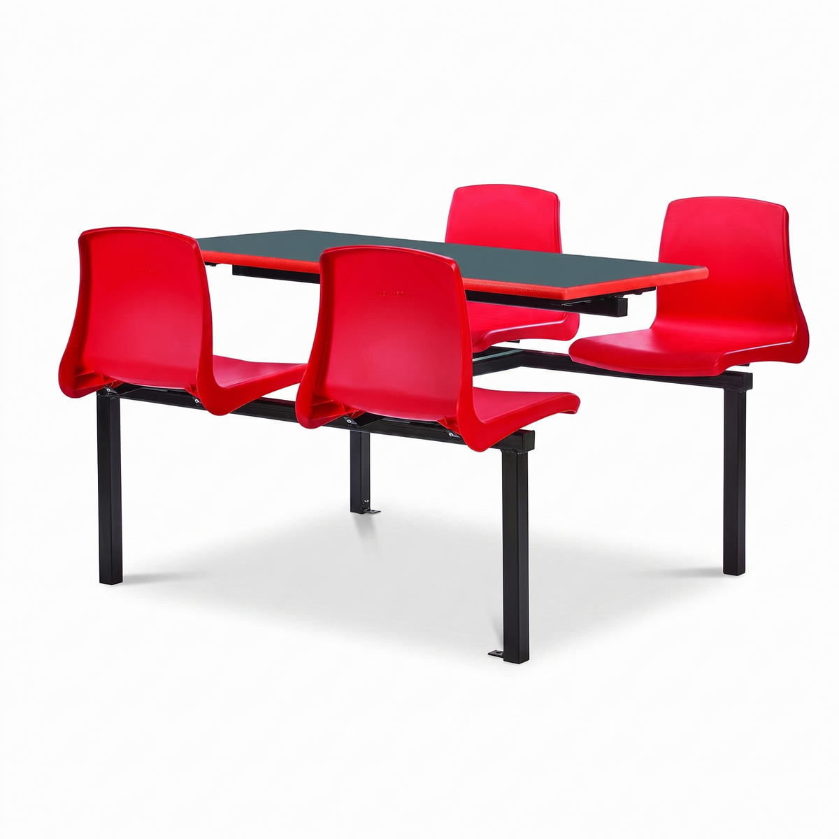 Four Seater Canteen Table & Chairs