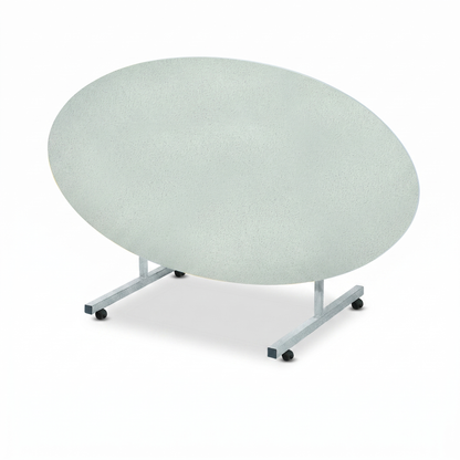 Tilt Top Oval Dining Table