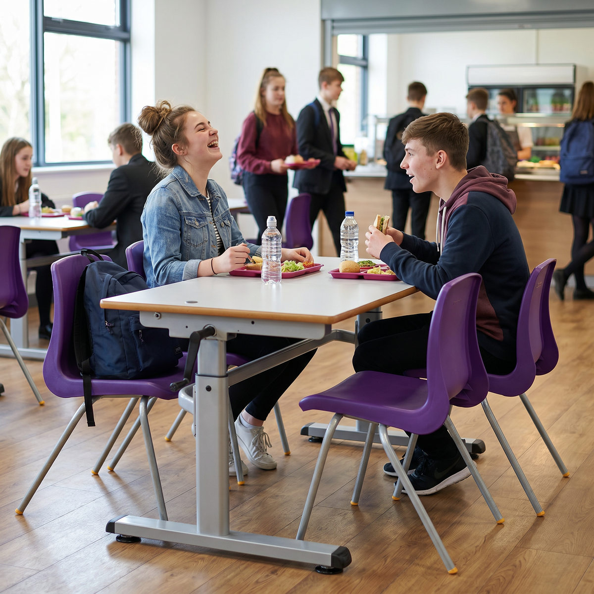 Height adjustable tables