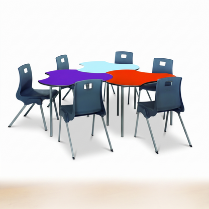Connect Shaped Table