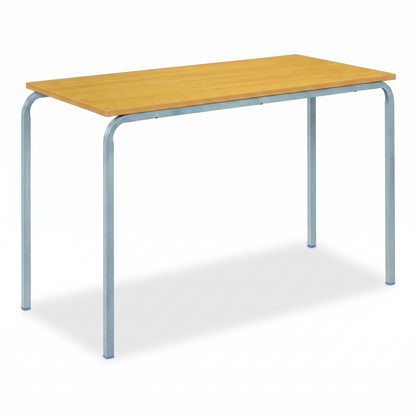 Crushed Bent Rectangular Table: BURO Edge