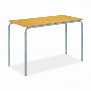 Crushed Bent Rectangular Table: BURO Edge