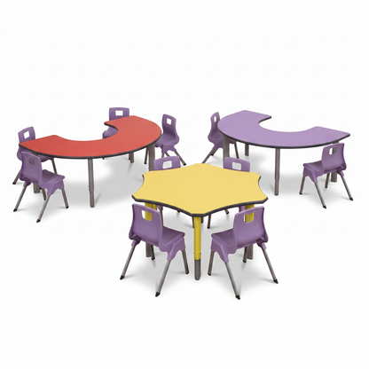 Height Adjustable Flower Table