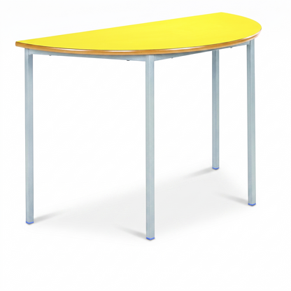 Fully Welded Semi-Circular Table