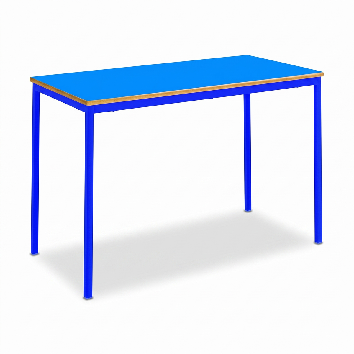 Fully Welded Rectangular Table: BURO Edge