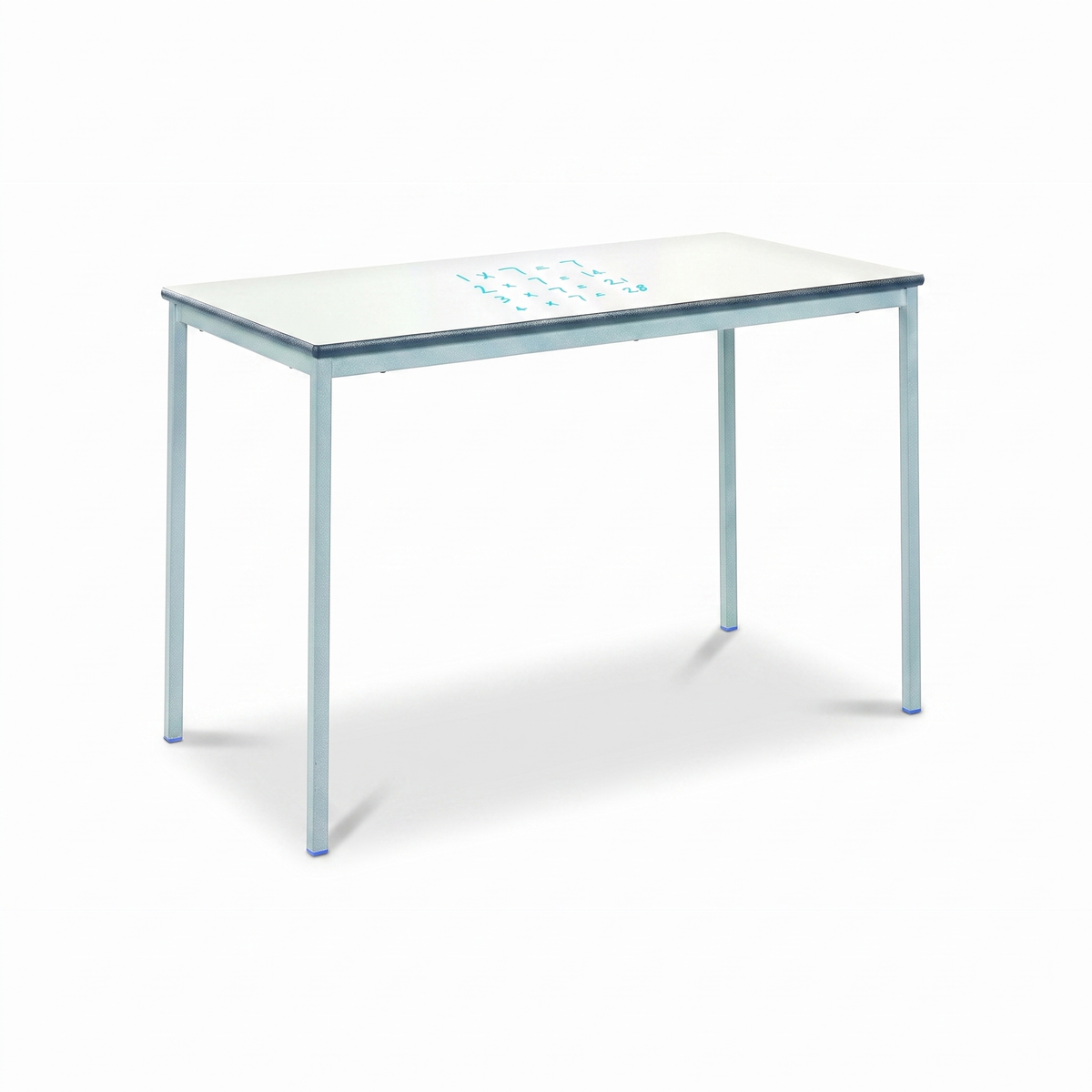 Fully Welded Rectangular Table: BURO Edge
