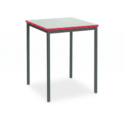 Fully Welded Square Table: BURO Edge