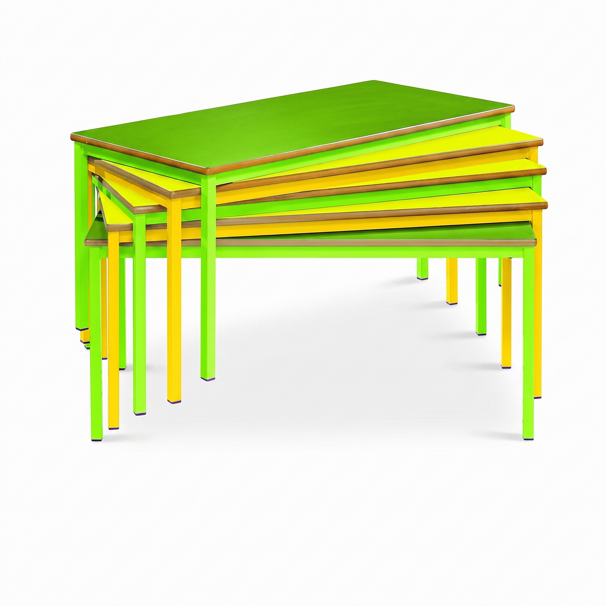 Fully Welded Rectangular Table: Colour Collection